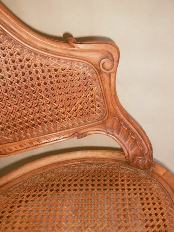 Fauteuil de bureau Louis XV