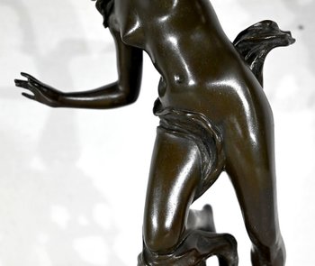 Bronzo "Diane Chasseresse", firmato J. Garnier - 2a metà del 19° secolo