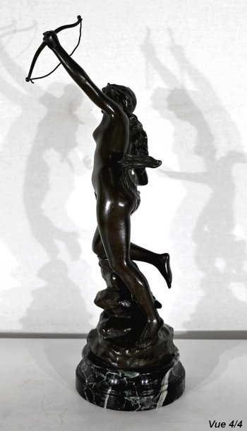 Bronzo "Diane Chasseresse", firmato J. Garnier - 2a metà del 19° secolo