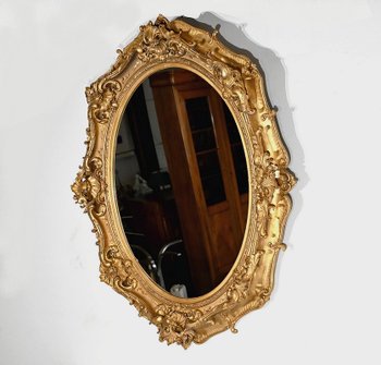 Important Miroir Louis XV – Fin XVIIIe