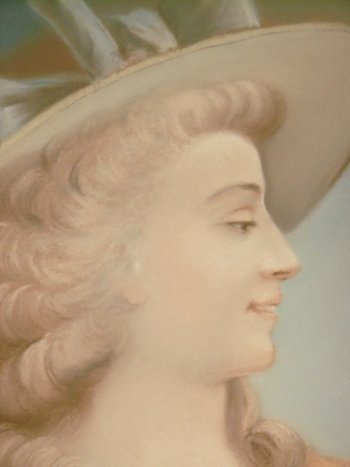 Important 18th century pastel