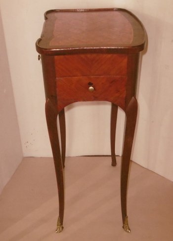 Louis XV table with system and writing desk