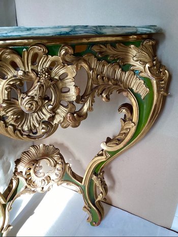 Louis XV corner console