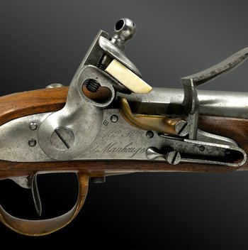 Pistola da ufficiale modello 1816 - XIX secolo - Francia