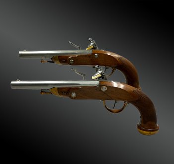 Pistola da ufficiale modello 1816 - XIX secolo - Francia