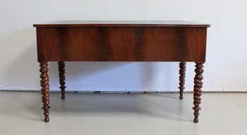 Mahogany Flat Desk, Restoration Period - Early 19th Century