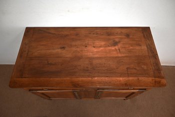 Regional sideboard in light oak, Louis XV style - Mid 19th century