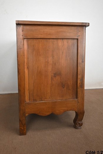 Regional sideboard in light oak, Louis XV style - Mid 19th century