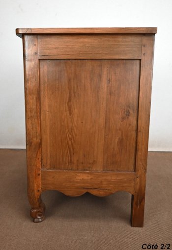 Regional sideboard in light oak, Louis XV style - Mid 19th century