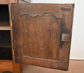 Regional sideboard in light oak, Louis XV style - Mid 19th century