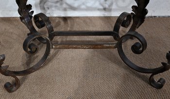 Wrought Iron Coffee Table - 1930