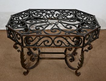 Wrought Iron Coffee Table - 1930