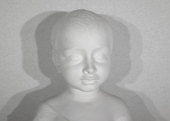 Bust of Child in Biscuit of Limoges - Beginning XXth