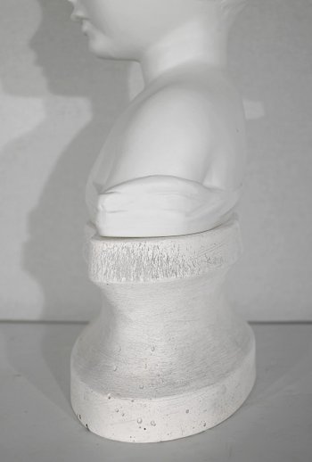 Bust of Child in Biscuit of Limoges - Beginning XXth