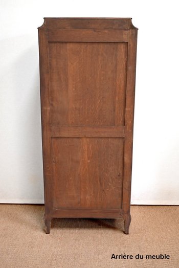 Secretaire Semainier in Legno Pregiato, Stile Luigi XV, Epoca Napoleone III - Metà del XIX Secolo