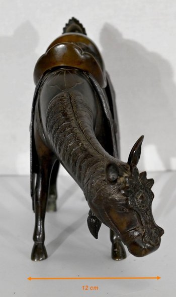 Bronze Horse, Asian Style - Early 20th Century