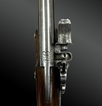 PISTOLET à silex signé « J:B » - Europe - Vers 1680