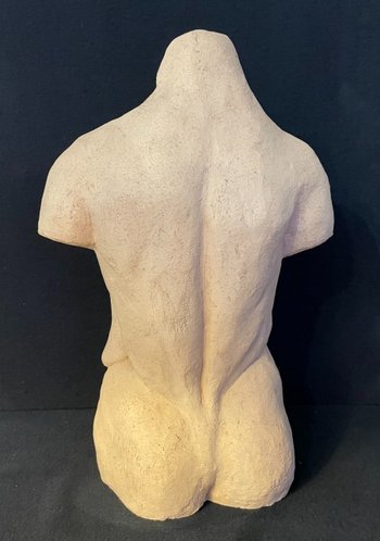 Busto di antico in terracotta di Philippe Conficconi