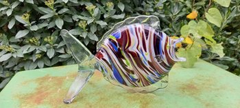 poisson en verre de Murano/ années 70