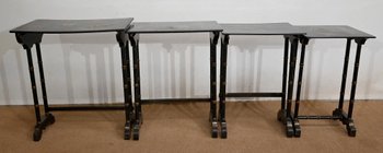 Set von 4 Gigognes Tables, Napoleon III Geschmack - Ende XIX.