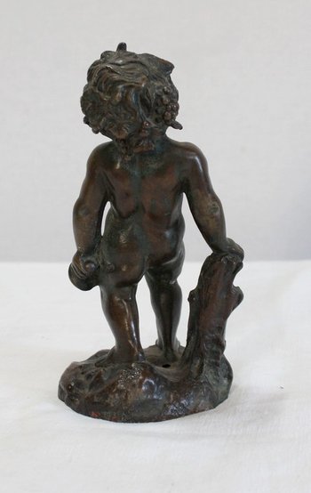 Bronzo di Bacco bambino, di E. Pasteur - XIX secolo