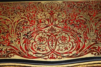 Boulle Marquetry Game Console Table