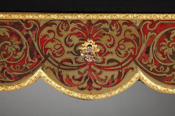 Boulle Marquetry Game Console Table