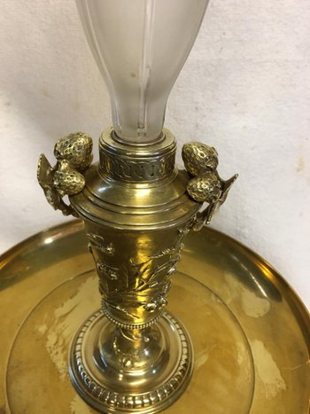 Coupe Soliflore  En Bronze Napoléon III