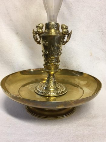 Coupe Soliflore  En Bronze Napoléon III