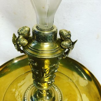 Coupe Soliflore  En Bronze Napoléon III