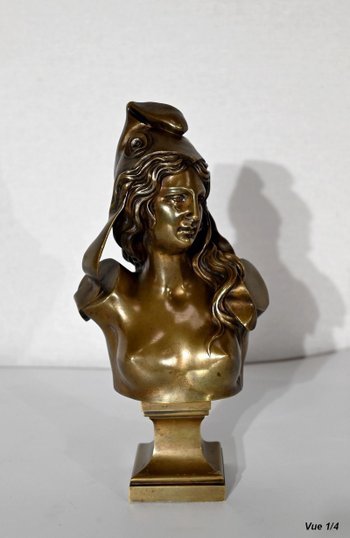 Bust of Marianne in Bronze - Early XXth century