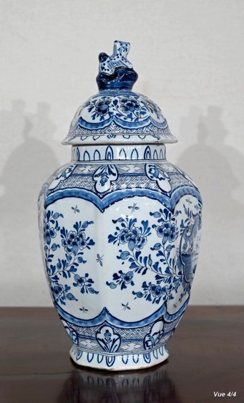 Vase aus Delfter Steingut - Anfang 20.