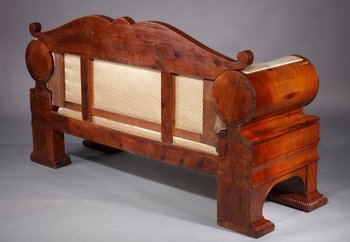 Biedermeier Mahogany Sofa, Austria 1830