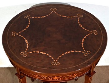 Table à Thé en Acajou, style Louis XVI – 1910