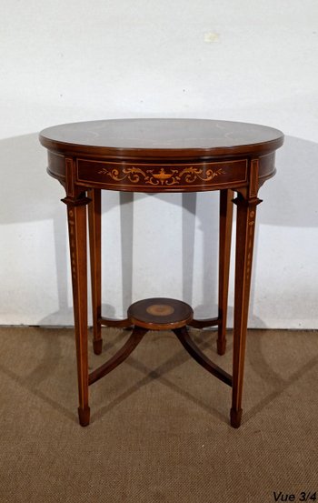 Table à Thé en Acajou, style Louis XVI – 1910