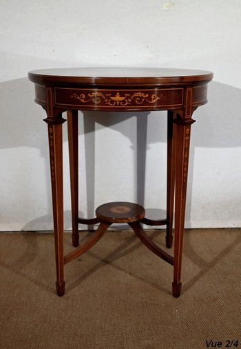 Mahogany Tea Table, Louis XVI style - 1910