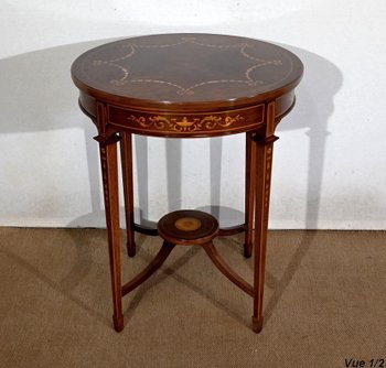 Table à Thé en Acajou, style Louis XVI – 1910