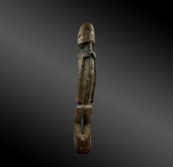 STATUETTE ANTHROPOMORPHE appelée Yapilu Dege - Culture Dogon, Mali - Première moitié du XXème siècle