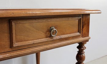 Petite Table Bureau en Noyer massif – 1920