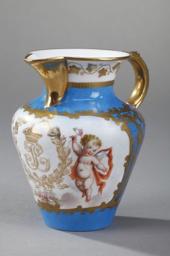 Tea Set, With Sèvres And Chateau Des Tuileries Marks