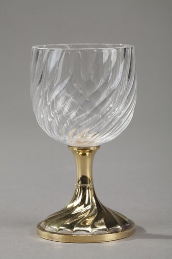 Louis XV style crystal drink service, Maison Boin-taburet