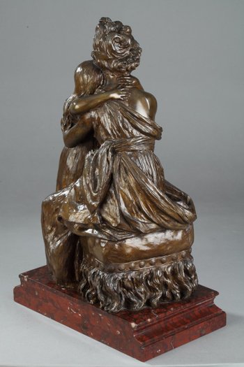 Bronze After the Self-Portrait Of Madame Vigée-lebrun With Her Daughter, Julie