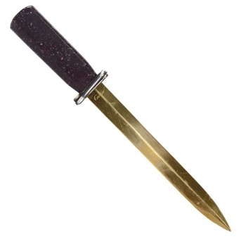 Cartier Letter Opener Golden Blade Porphyry Handle