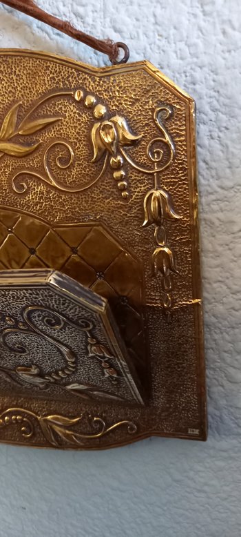 Letter holder / 19th century Art Nouveau