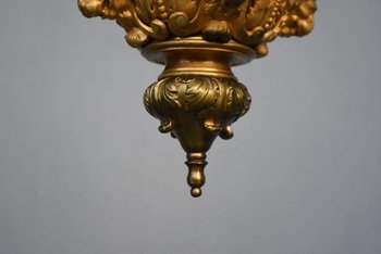             Laterne aus vergoldeter Bronze aus dem Schloss Versailles