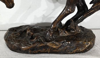 Bronzo "Il cavallo rampante" - Inizio XX secolo