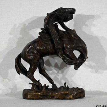 Bronzo "Il cavallo rampante" - Inizio XX secolo