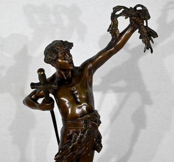 Bronze " Victoria ", by F. Lemoyne - Early XXth century