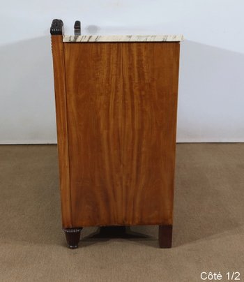 Credenza in mogano Ceylon biondo, Art Déco - Inizio XX secolo