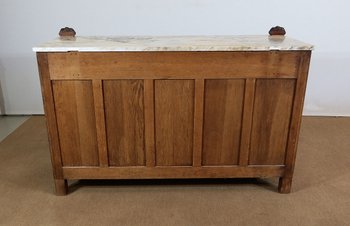 Blond mahogany sideboard from Ceylon, Art Deco - Early XXth century